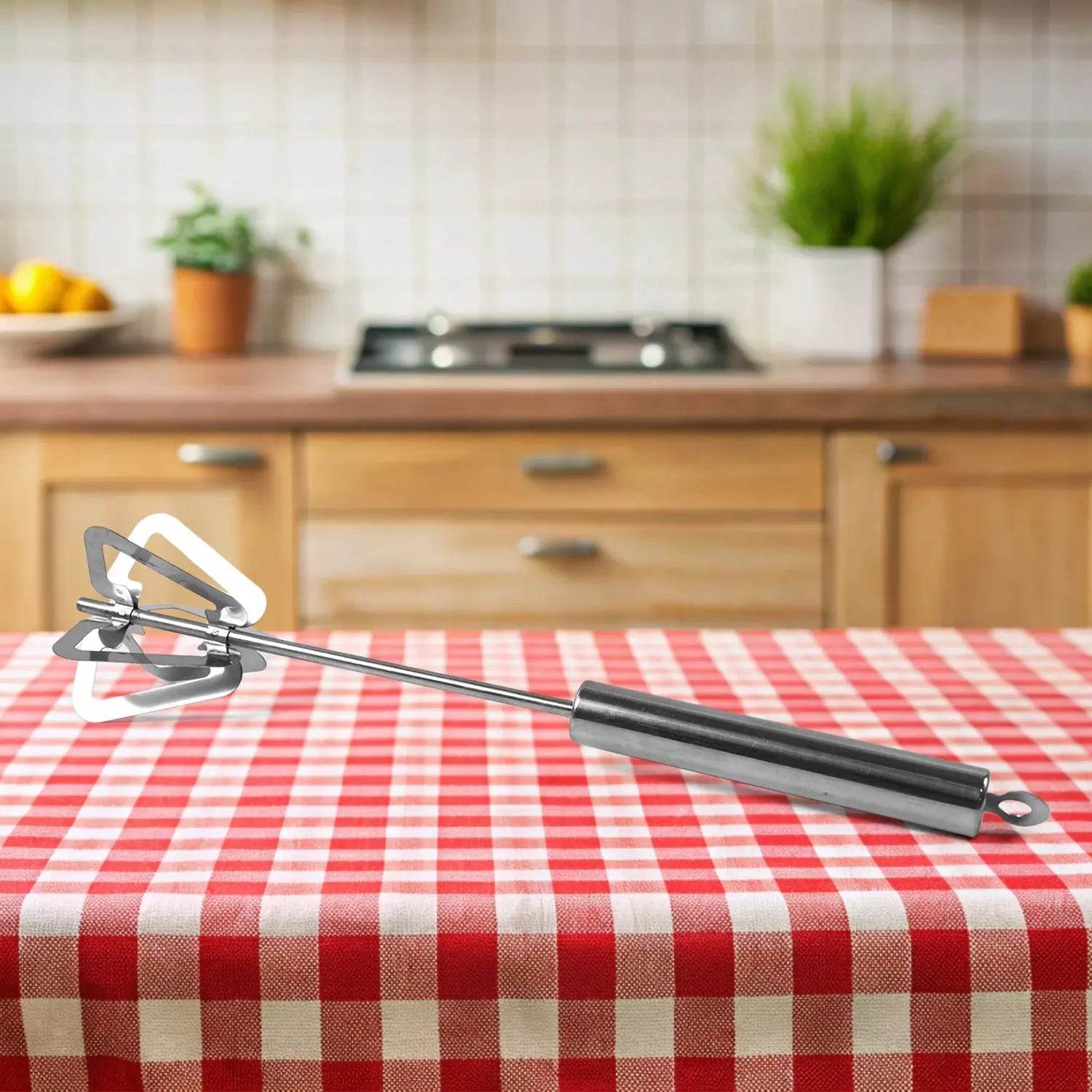 Hand Push Mixer, Egg Whisk, Stainless Steel Blender (1 Pc) - infinityexculsivestore.com