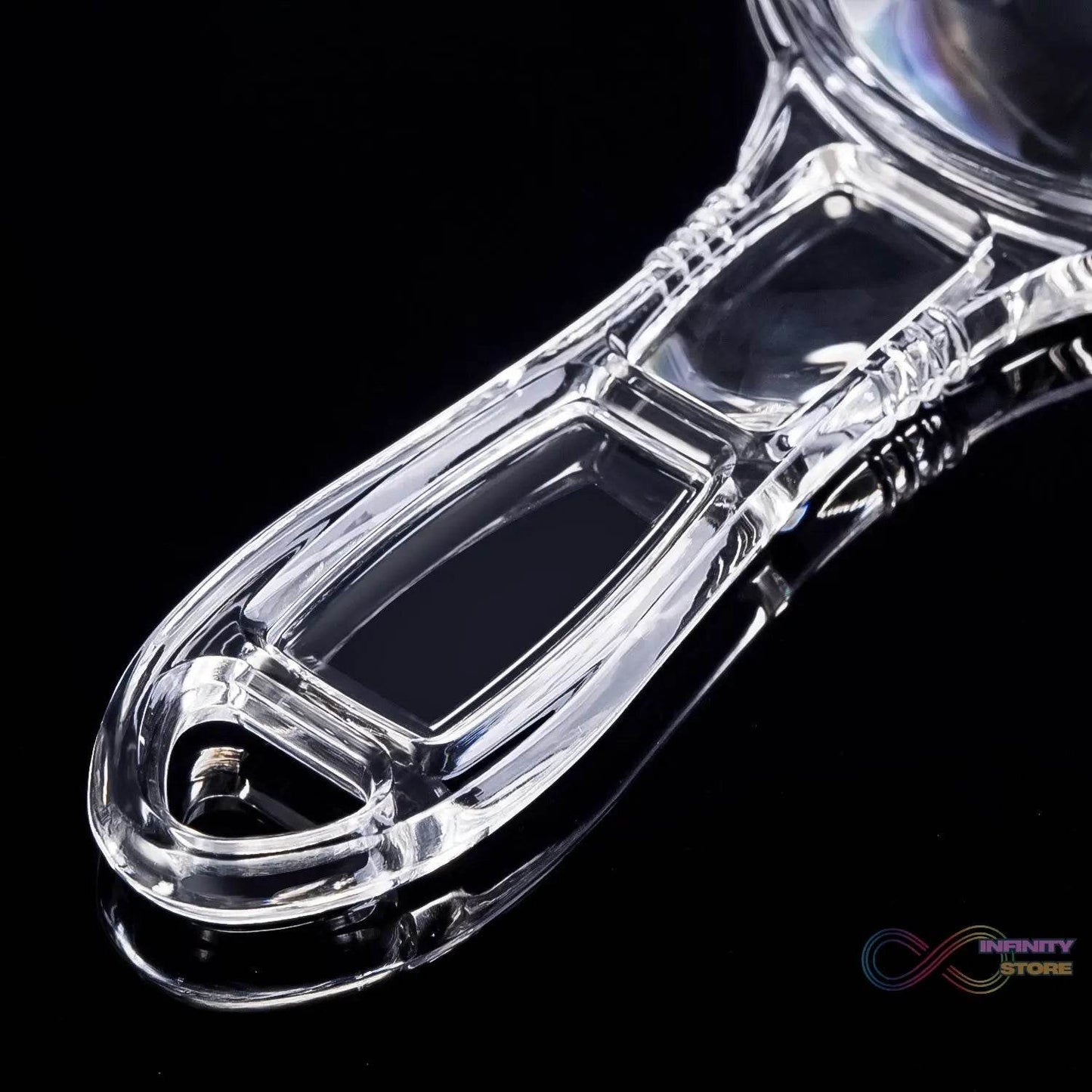 Handheld Plastic Magnifying Glasses (1 Pc / 55 MM) - infinityexculsivestore.com