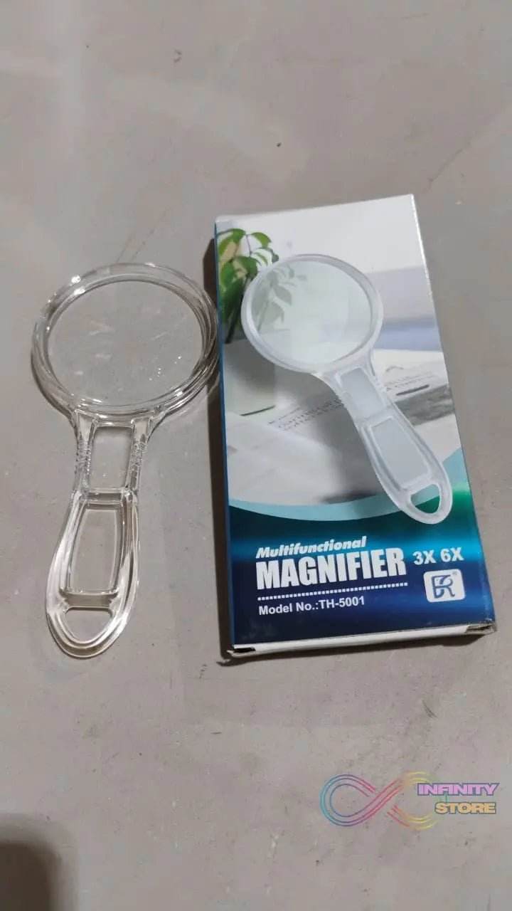 Handheld Plastic Magnifying Glasses (1 Pc / 55 MM) - infinityexculsivestore.com