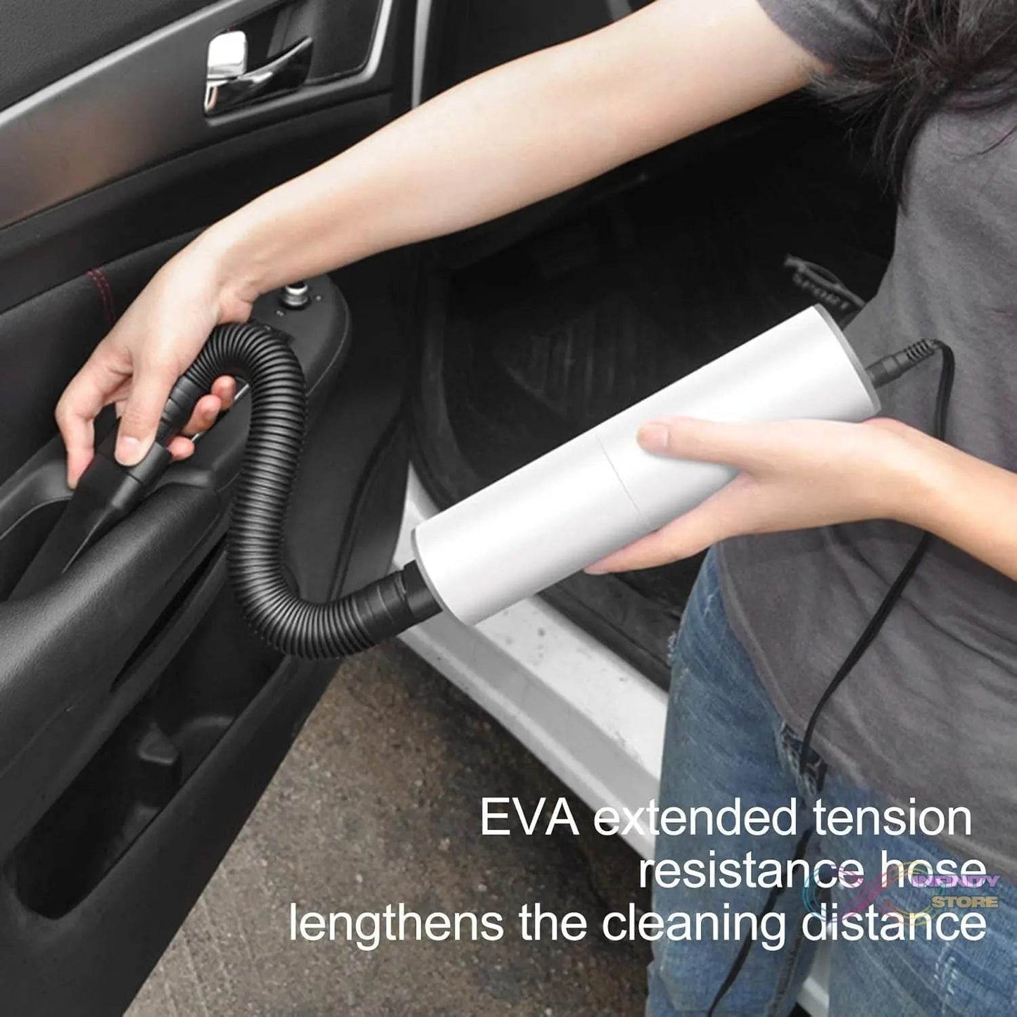 Handheld Vacuum Cleaner - Mini Portable Car Vacuum Cleaner (1 Set) - infinityexculsivestore.com