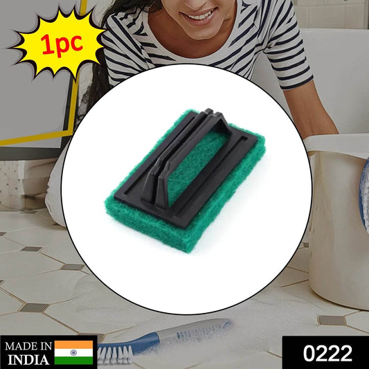 Handle Scrubber Brush widely used by all types of peoples for washing utensils and stuffs in all kinds of bathroom and kitchen places etc. - infinityexculsivestore.com