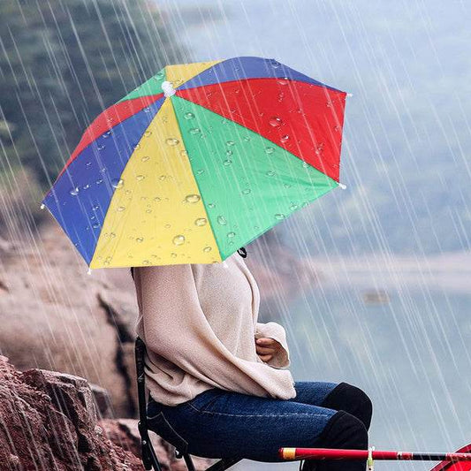 Hands Free Umbrella Hat to Protect from Sun & Rain - infinityexculsivestore.com