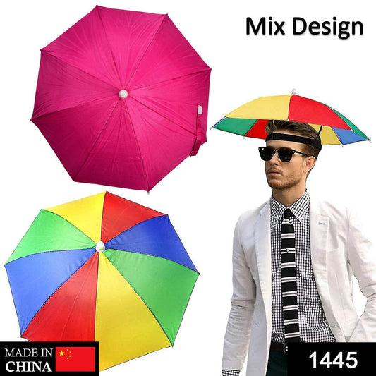 Hands Free Umbrella Hat to Protect from Sun & Rain - infinityexculsivestore.com