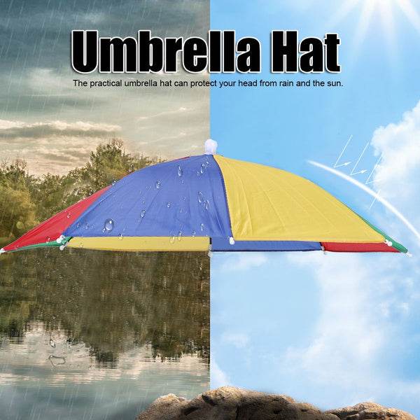 Hands Free Umbrella Hat to Protect from Sun & Rain - infinityexculsivestore.com