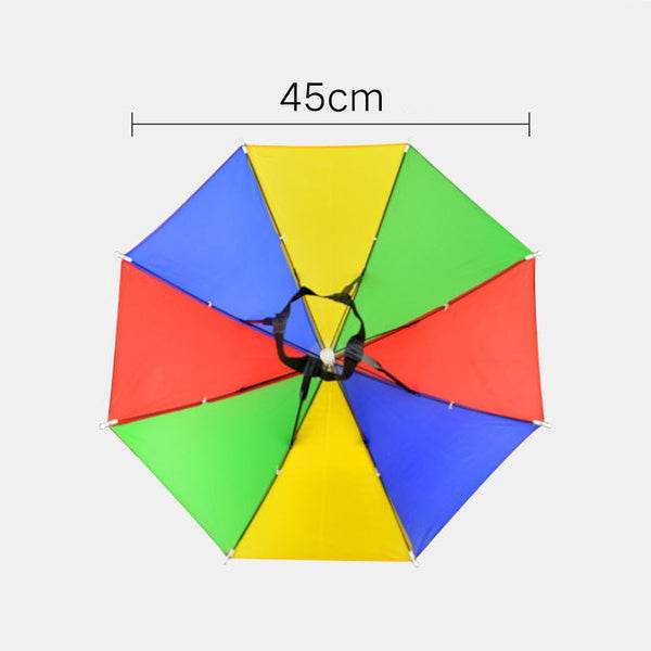 Hands Free Umbrella Hat to Protect from Sun & Rain - infinityexculsivestore.com