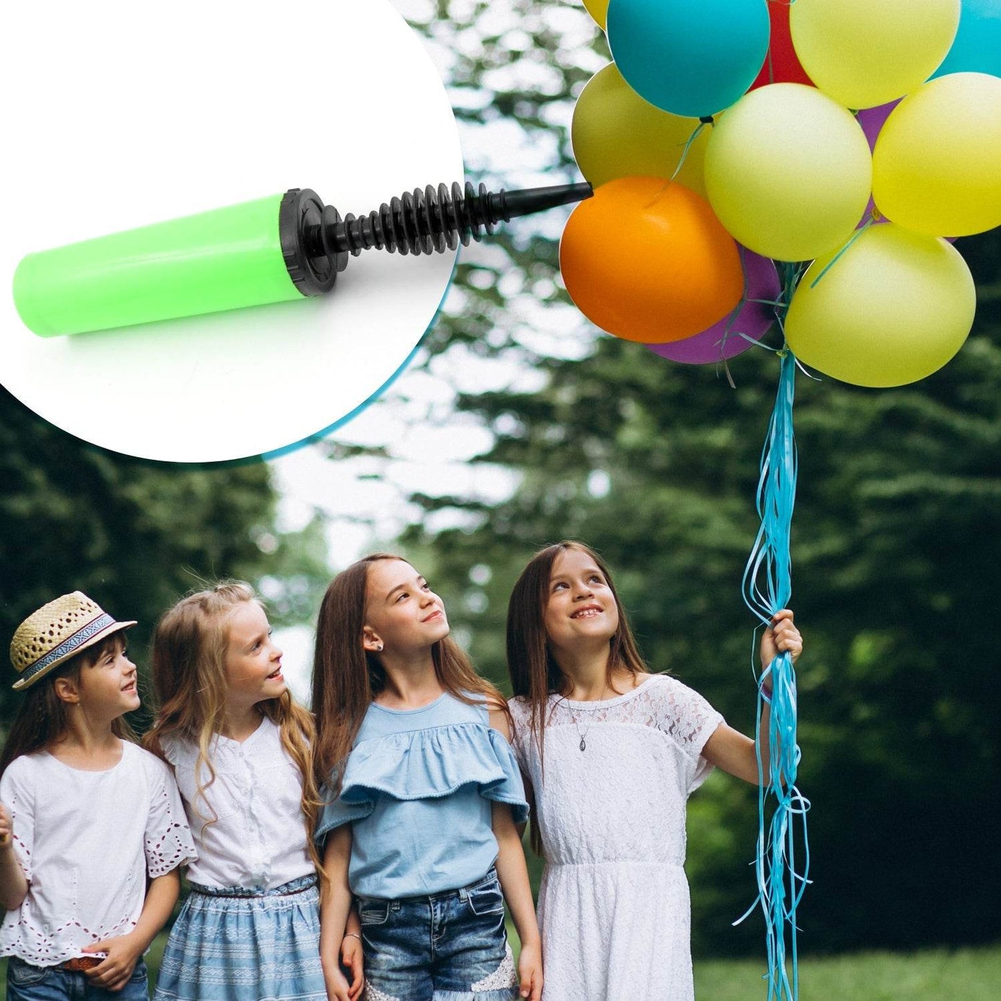 Handy Air Balloon Pumps for Foil Balloons and Inflatable Toys - infinityexculsivestore.com