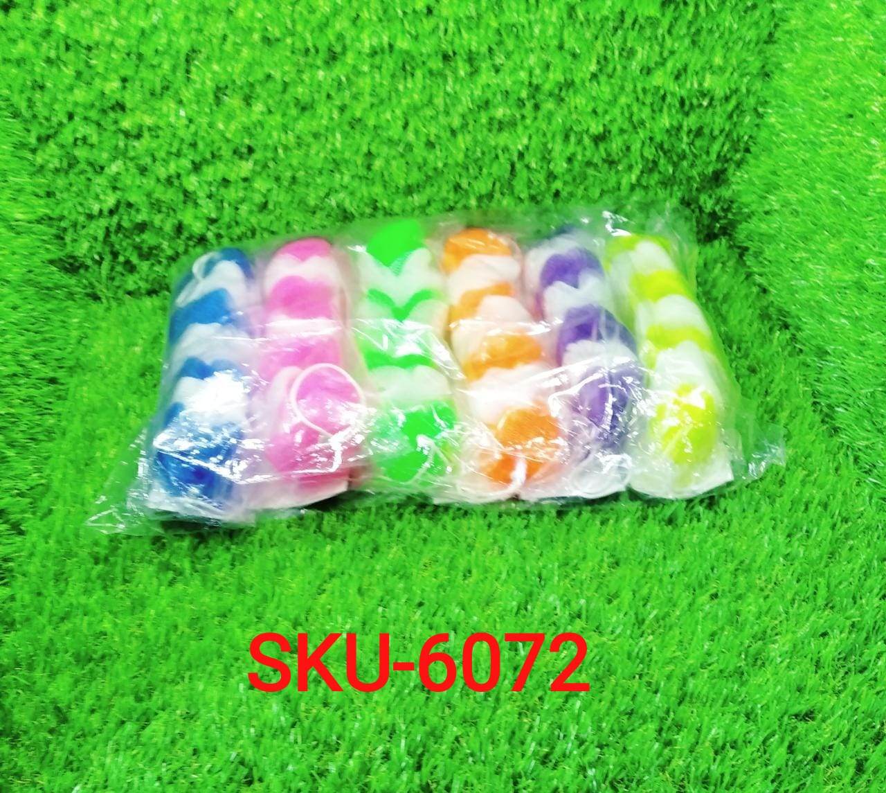 Hanging Bath Shower Long Loofah Sponge Pouf Body Scrubber Small Size (Pack of 6) - infinityexculsivestore.com