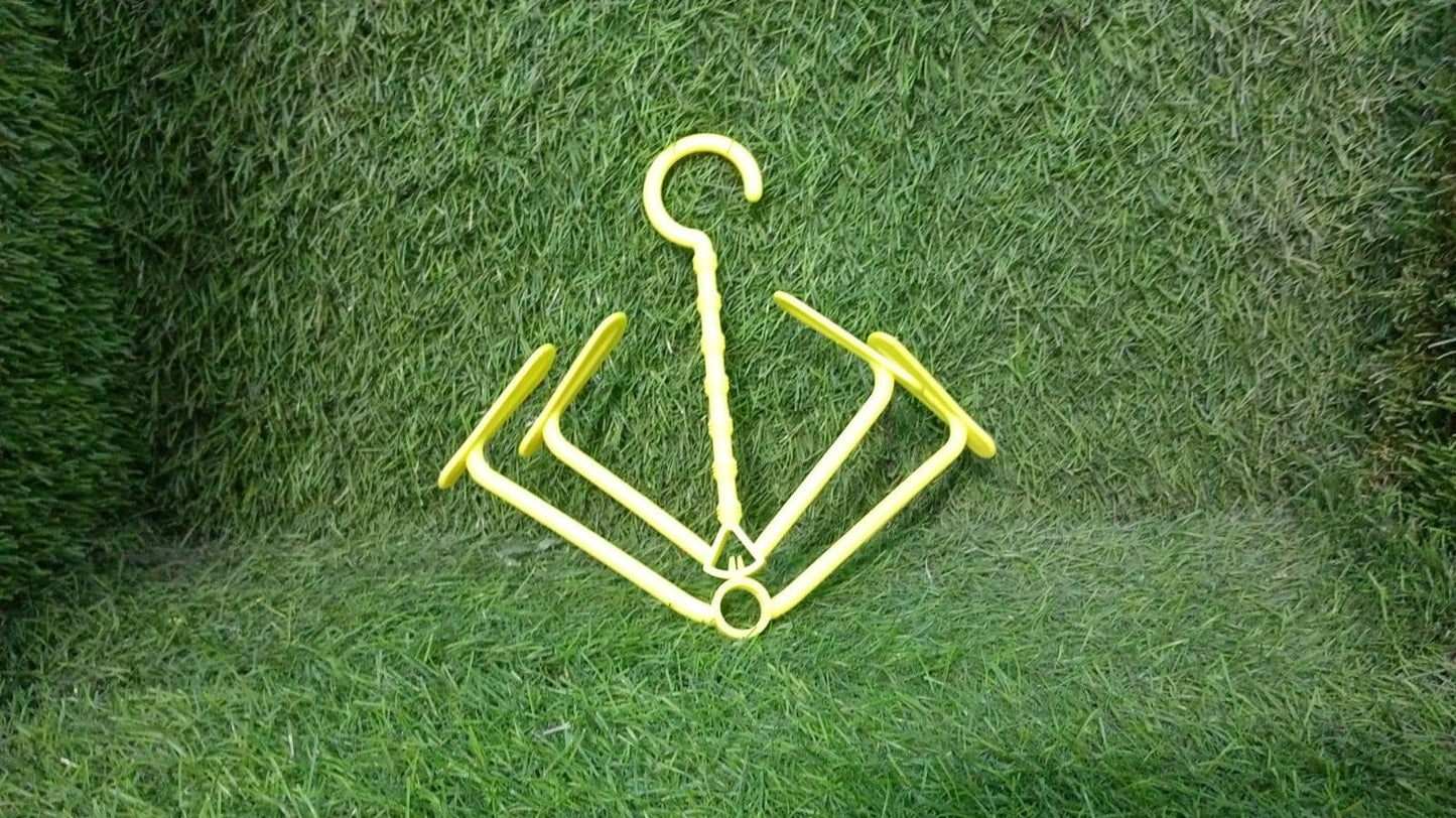 Hanging Shoe Rack Rotating Four Hooks Portable Drying Shoe Rack Wet and Dry Dual-use Drying Shoes Hanger Windproof - infinityexculsivestore.com