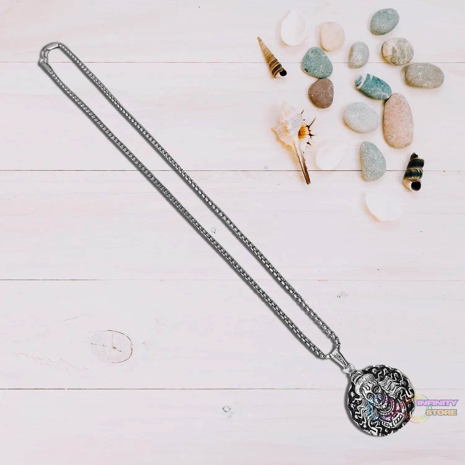 Hanuman Locket With Chain, Pendant Necklace Chain (1 Pc) - infinityexculsivestore.com