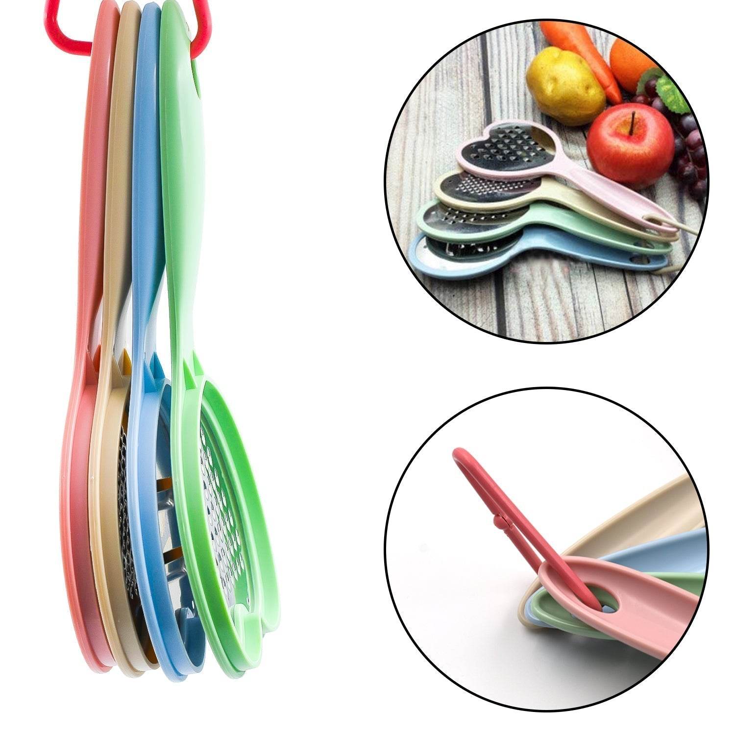 Heart Grater Set and Heart Grater Slicer Used Widely for Grating and Slicing of Fruits, Vegetables, Cheese Etc. Including All Kitchen Purposes. - infinityexculsivestore.com