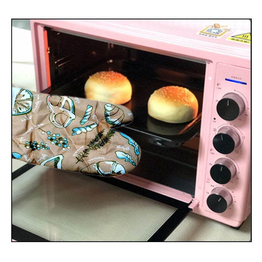 Heat Resistant Non-Slip Oven Mitts / Gloves (1pc) - infinityexculsivestore.com