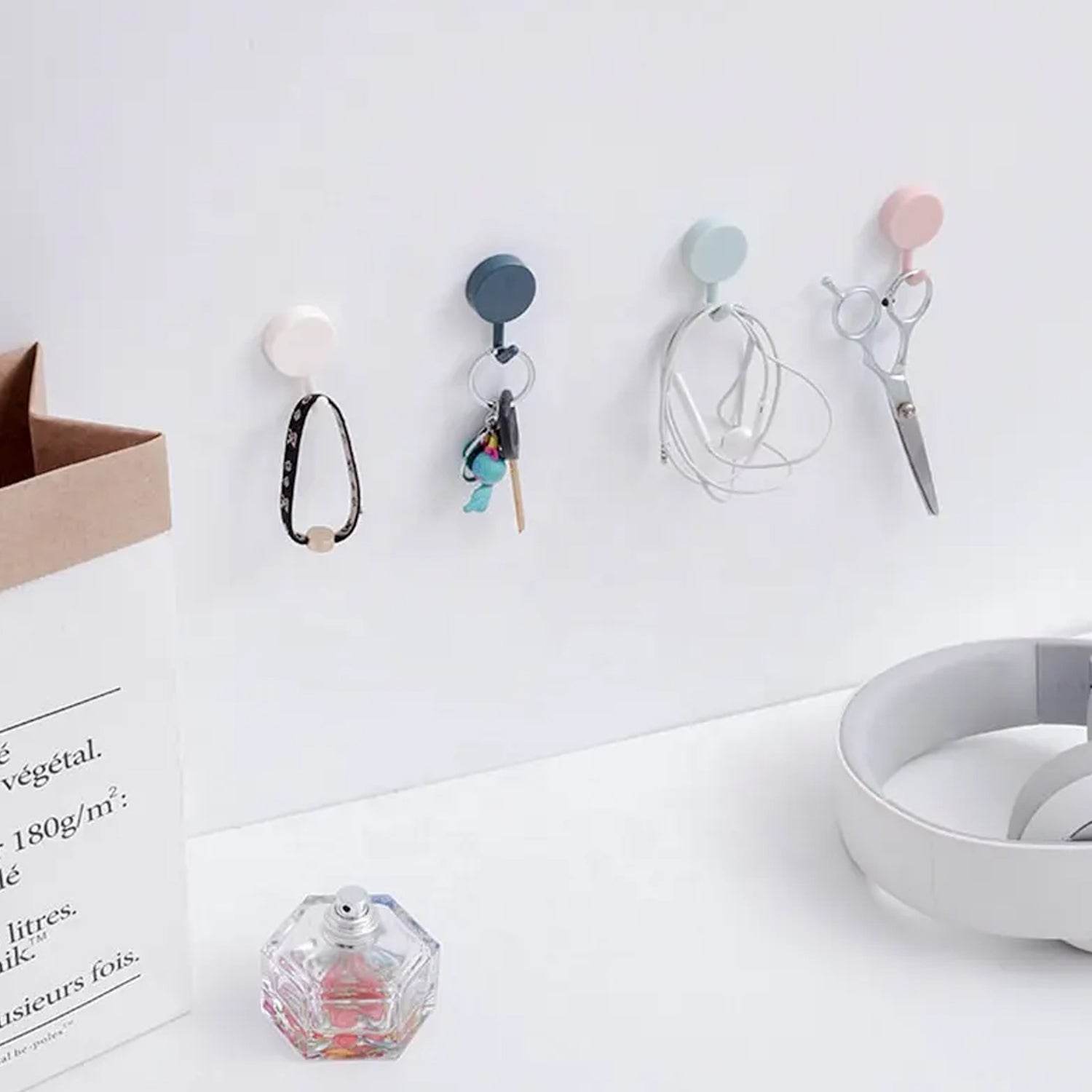 Heavy Adhesive Wall Hooks for Home Use (2 Pcs) - infinityexculsivestore.com