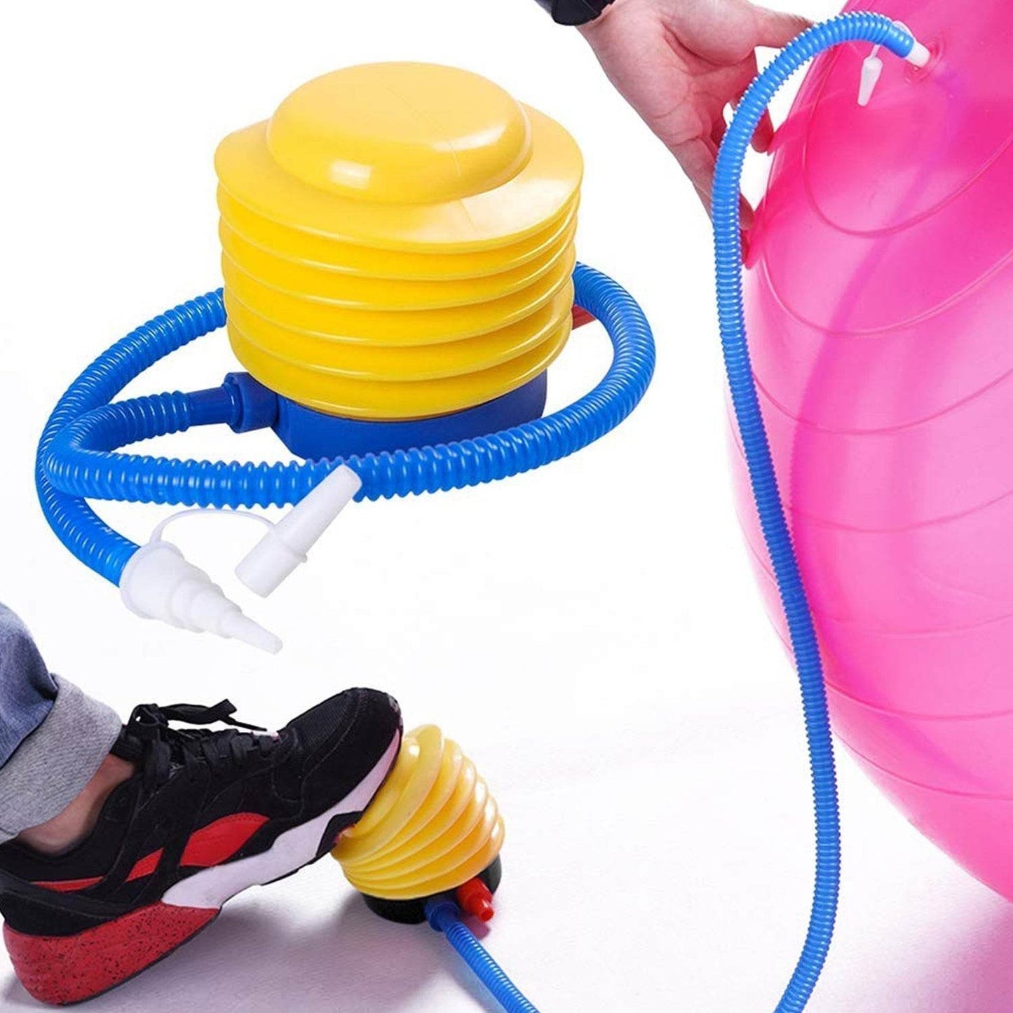 Heavy Duty Gym Ball Non-Slip Stability Ball with Foot Pump for Total Body Fitness - infinityexculsivestore.com