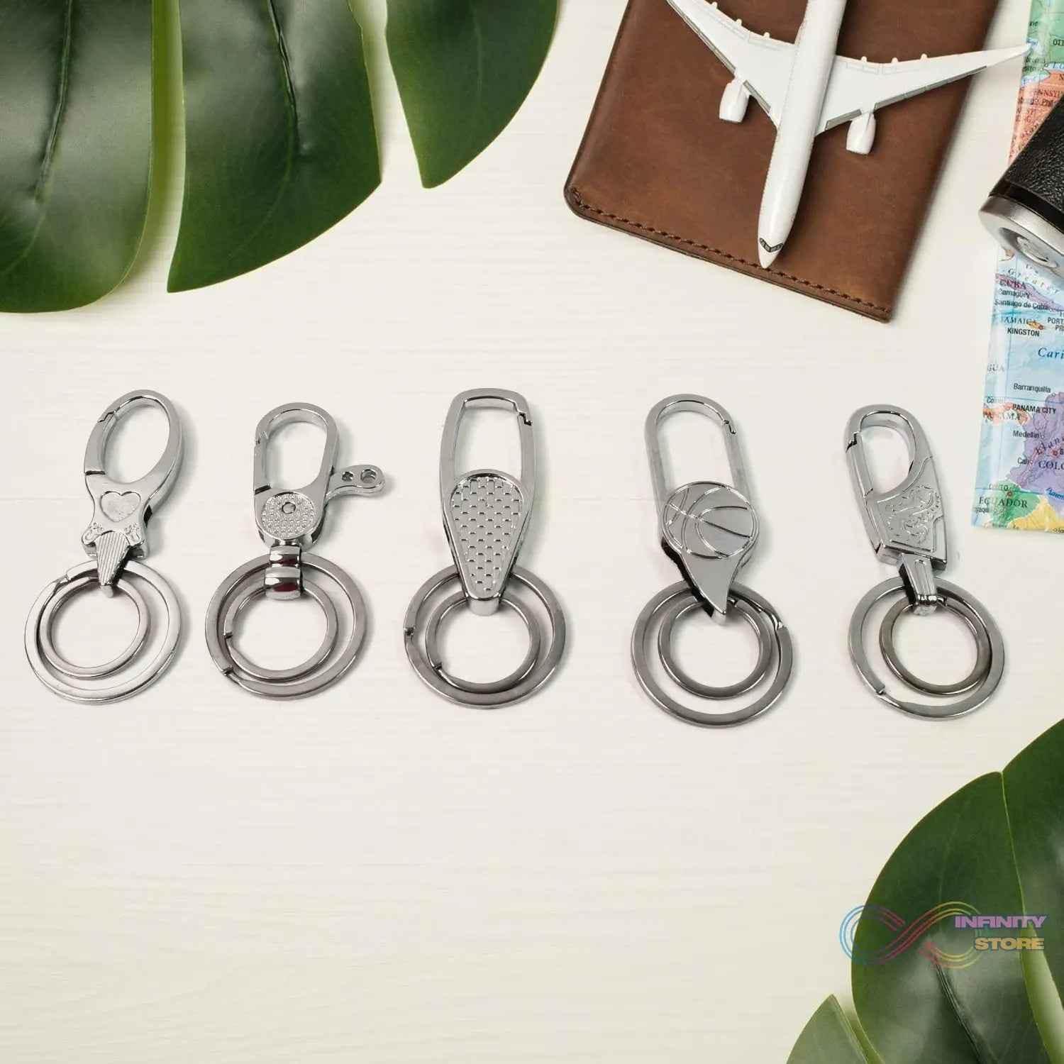 Heavy Duty Key Holder, Keychain, Key chain (1 Pc / Mix Design) - infinityexculsivestore.com