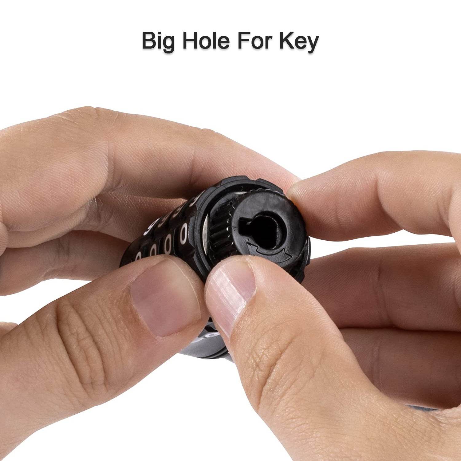 Heavy Duty Multi-Purpose Plastic combination Lock for Helmet & Multi Use - infinityexculsivestore.com