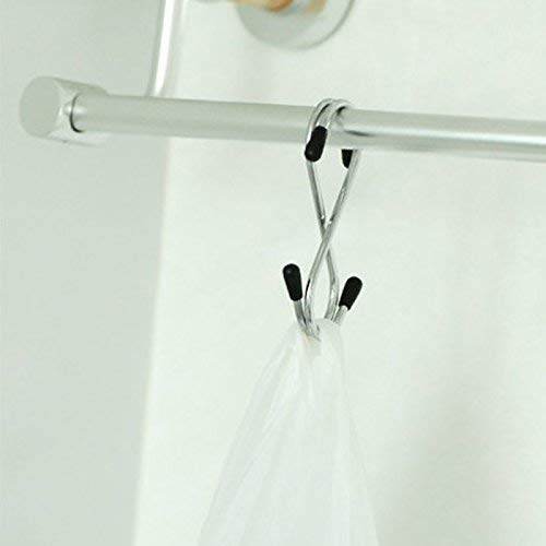 Heavy Duty S-Shaped Stainless Steel Hanging Hooks - 5 pcs - infinityexculsivestore.com