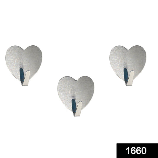 Heavy Duty Self Adhesive Hook Sticky (Pack of 3) - infinityexculsivestore.com