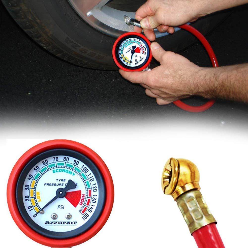 Heavy Duty Tire Inflator Gauge Air Compressor Accessories - infinityexculsivestore.com
