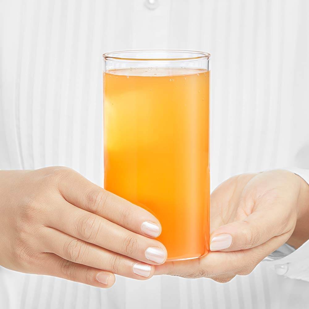 Heavy unbreakable Stylish Plastic Clear look fully Transparent Glasses Set 330ml (6pcs) - infinityexculsivestore.com