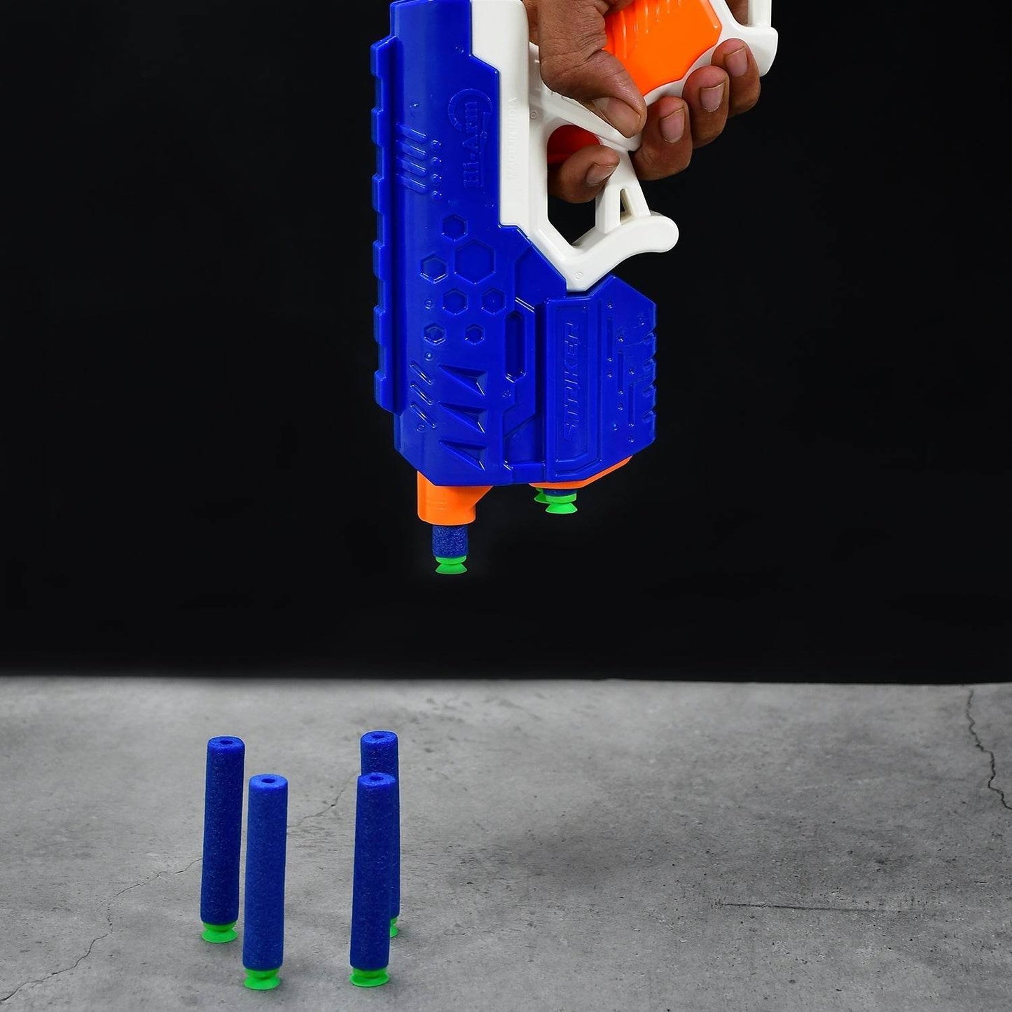 Hi - Arm Gun with 10x Foam Suction Bullets, ABS Plastic, Target Shooting - infinityexculsivestore.com