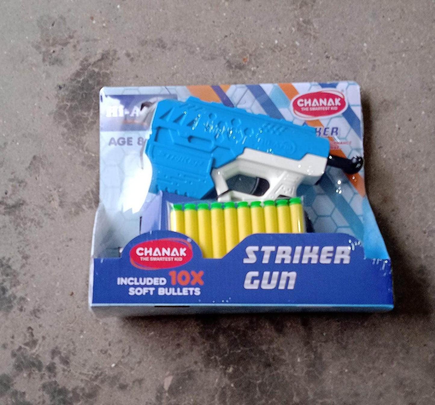 Hi - Arm Gun with 10x Foam Suction Bullets, ABS Plastic, Target Shooting - infinityexculsivestore.com