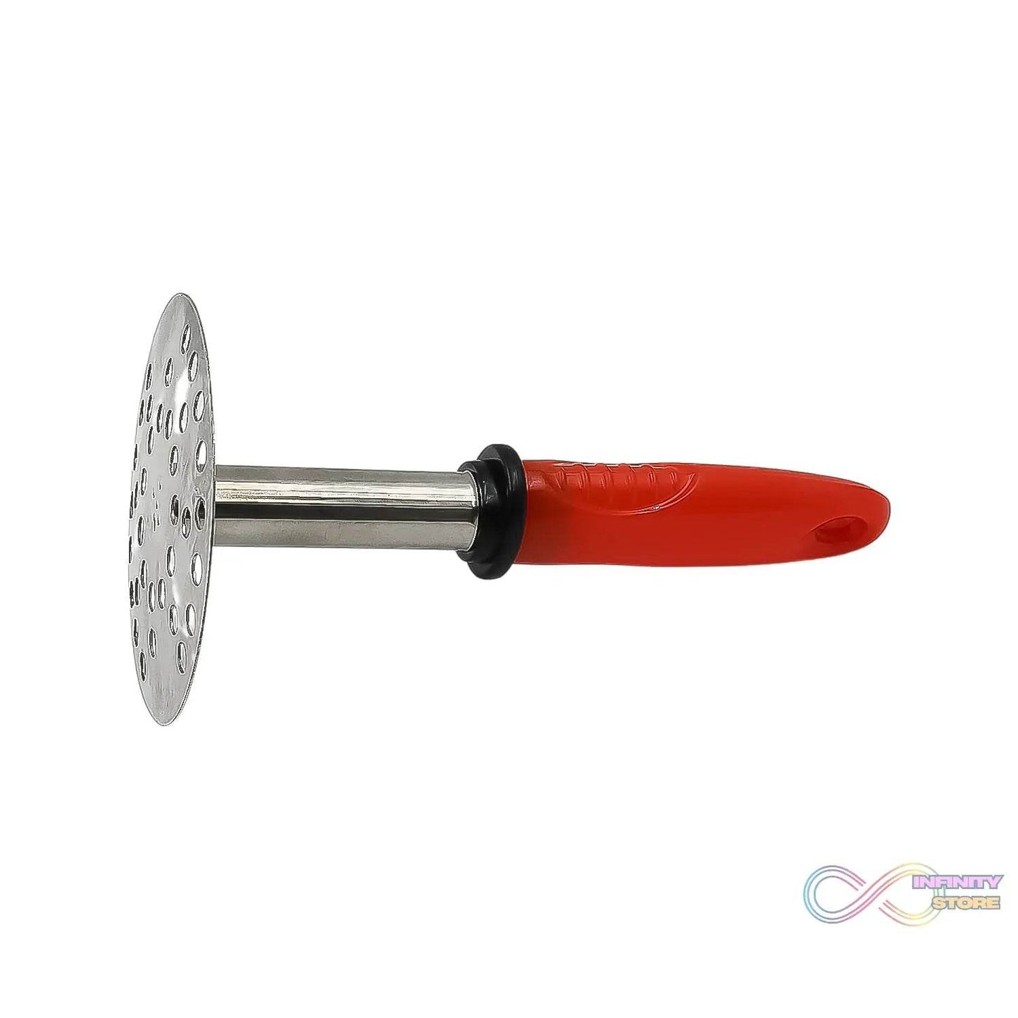 High Grade Stainless Steel Potato Masher Paubhaji / Pav Bhaji Masher with Plastic handle (1 Pc) - infinityexculsivestore.com