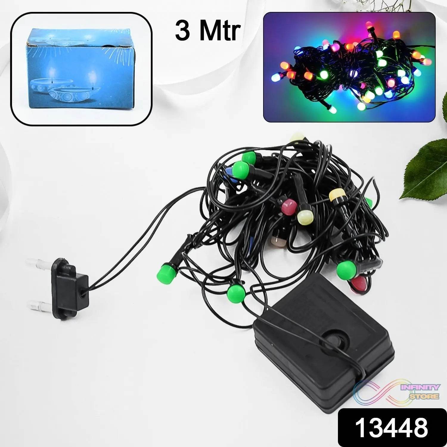 Home Decoration Diwali & Wedding LED String Light (16L 3 Mtr) - infinityexculsivestore.com