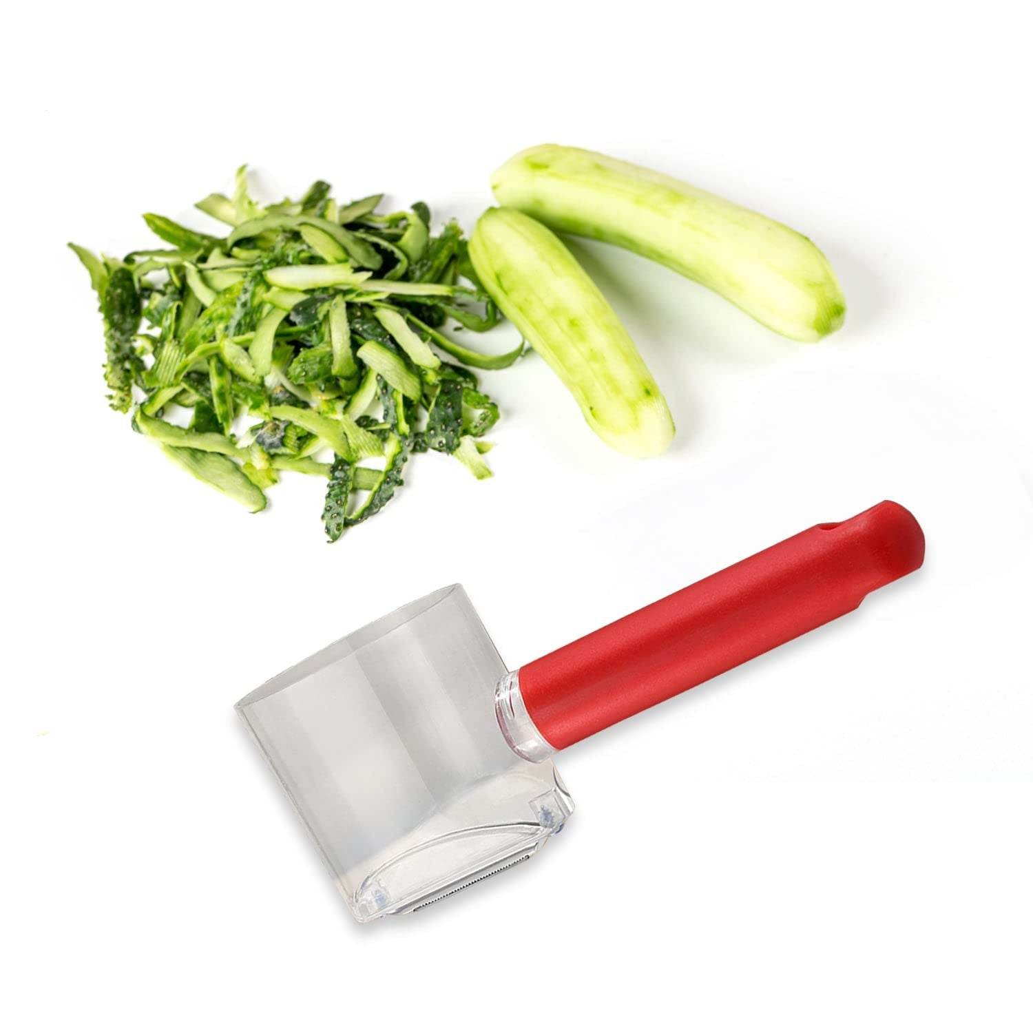 Home Kitchen Cooking Tools Peeler With Container Stainless Steel Carrot Cucumber Apple Super Fruit Vegetable Peeler - infinityexculsivestore.com