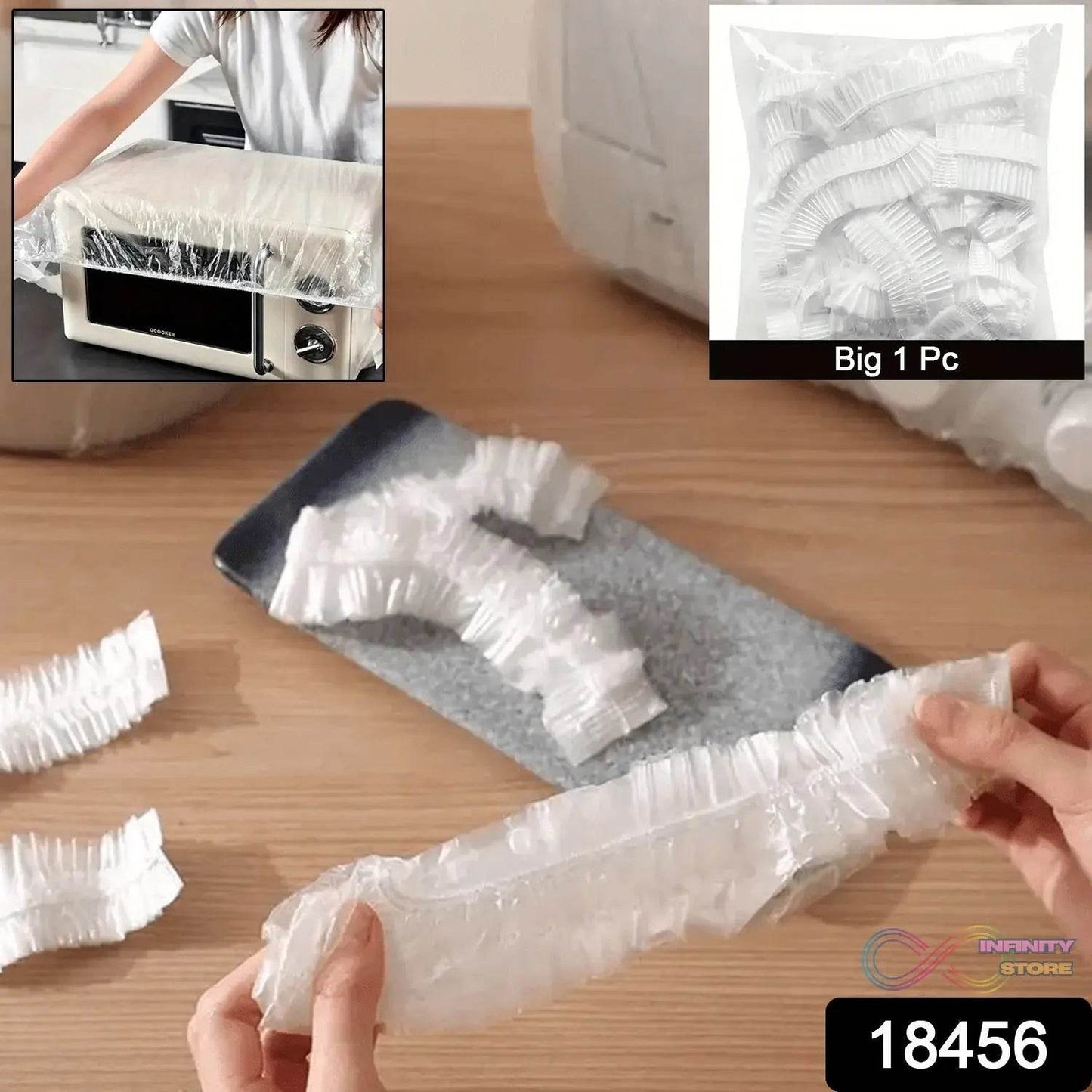 Home Thick Disposable Dust Proof Plastic Furniture Covers (1 Pc / Big) - infinityexculsivestore.com