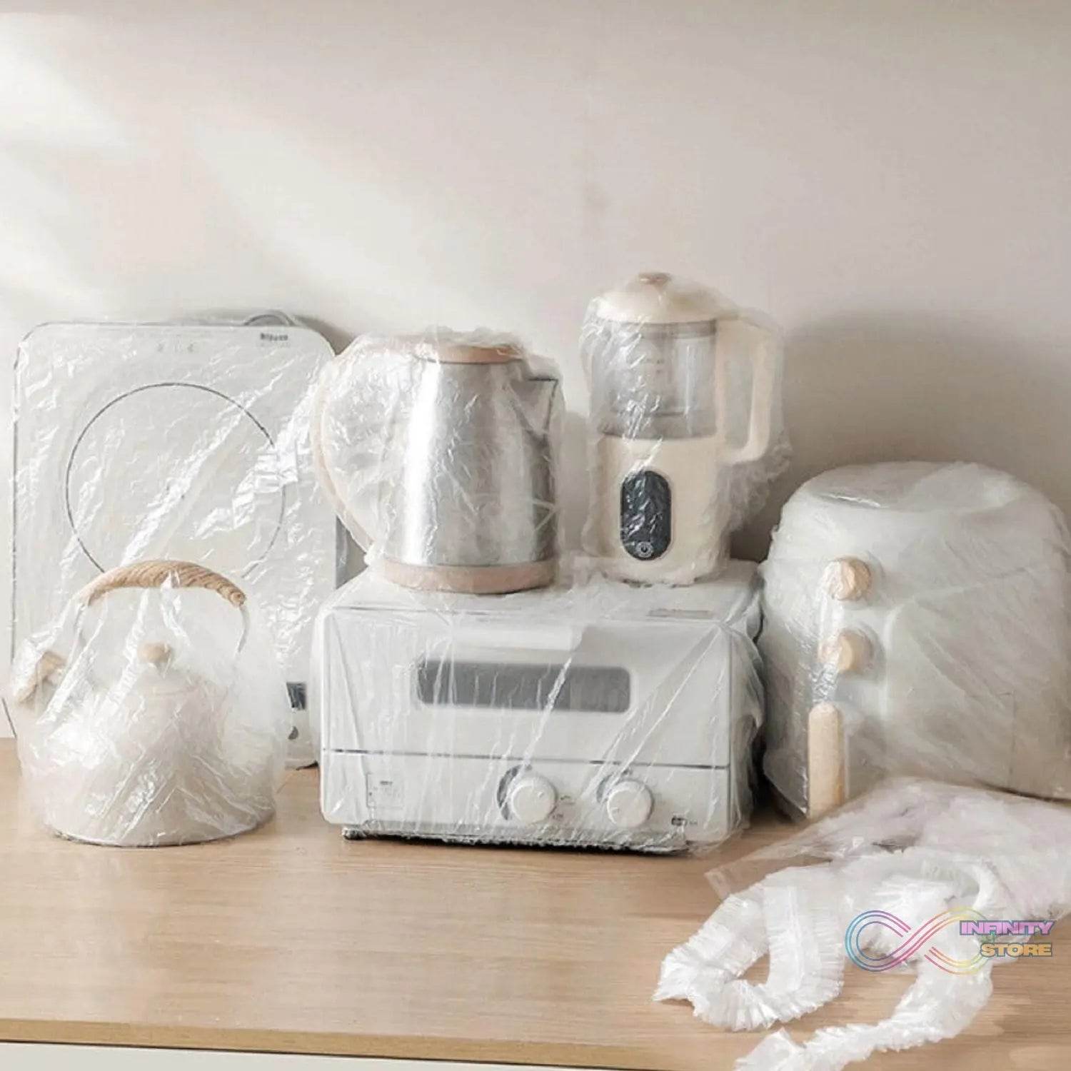 Home Thick Disposable Dust Proof Plastic Furniture Covers (1 Pc / Small) - infinityexculsivestore.com
