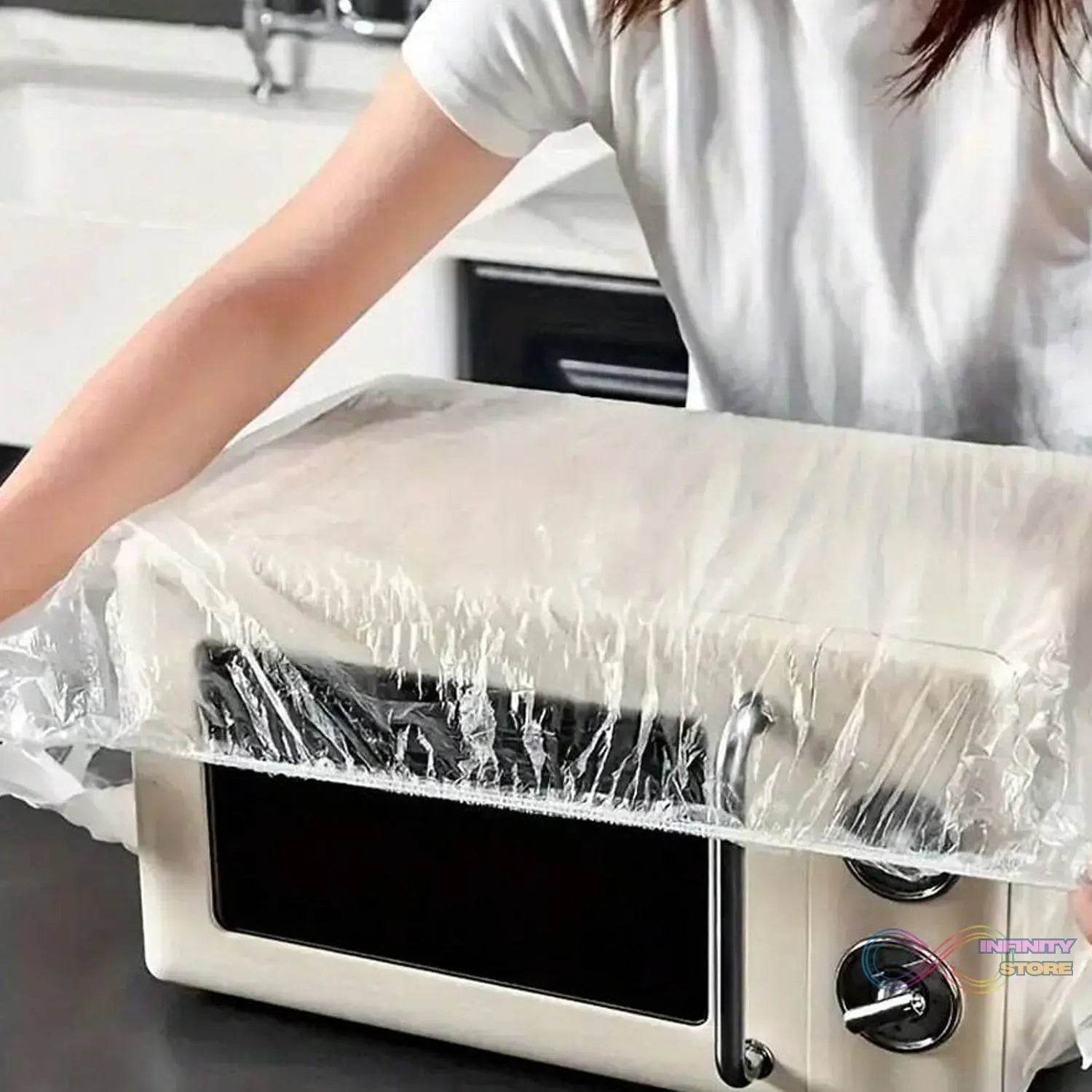 Home Thick Disposable Dust Proof Plastic Furniture Covers (1 Pc / Small) - infinityexculsivestore.com