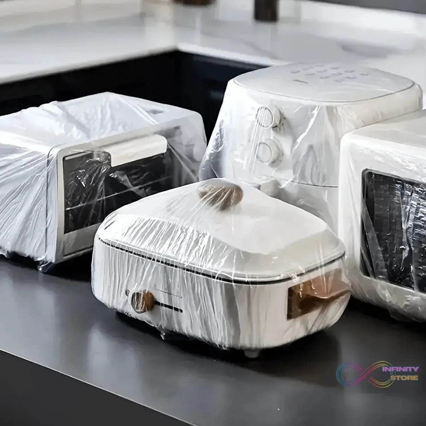 Home Thick Disposable Dust Proof Plastic Furniture Covers (1 Pc / Small) - infinityexculsivestore.com