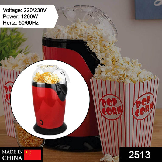 Hot Air Popcorn, Popper Electric Machine Snack Maker - infinityexculsivestore.com