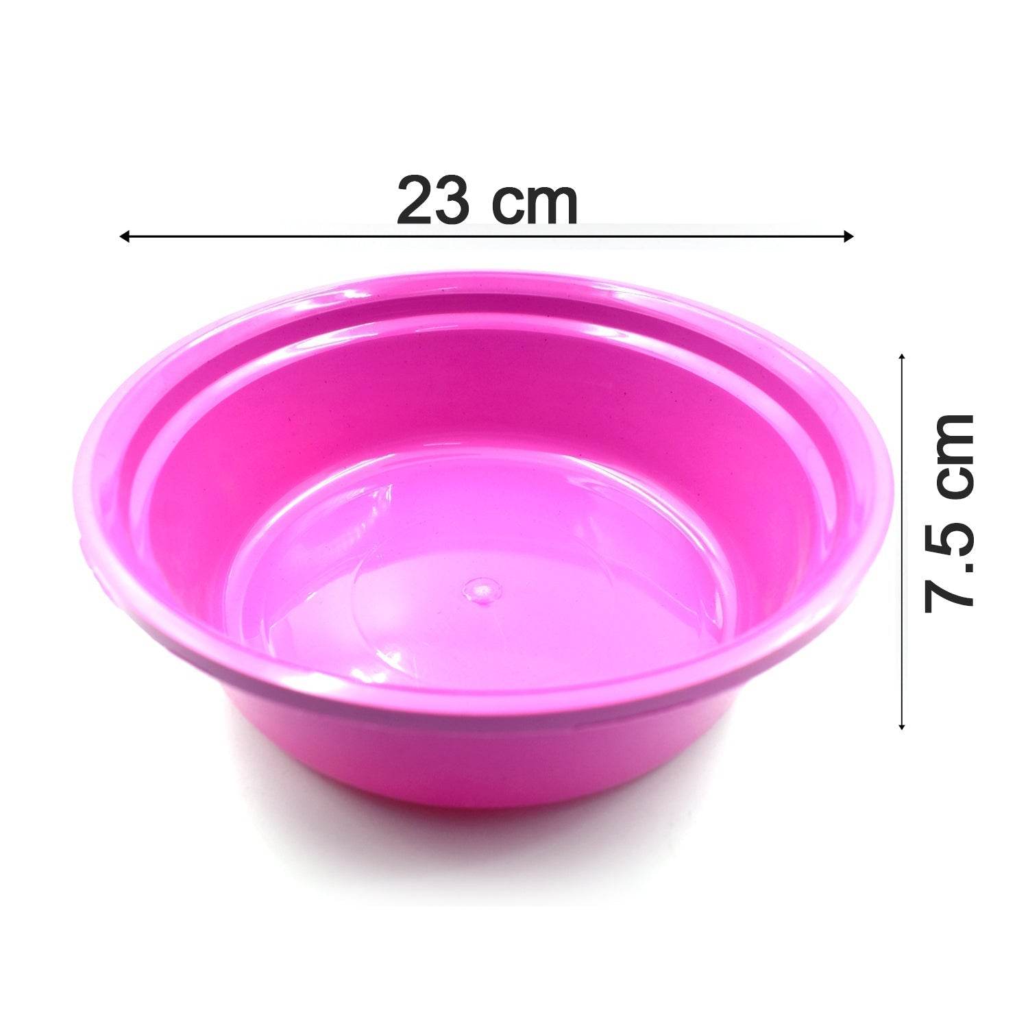 Household Storage Plastic Round Bowl / Tub / Basket / Bucket set - Pack of 3 - infinityexculsivestore.com