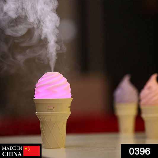 Ice Cream Design LED Humidifier for Freshening Air & Fragrance (Multicoloured) - infinityexculsivestore.com