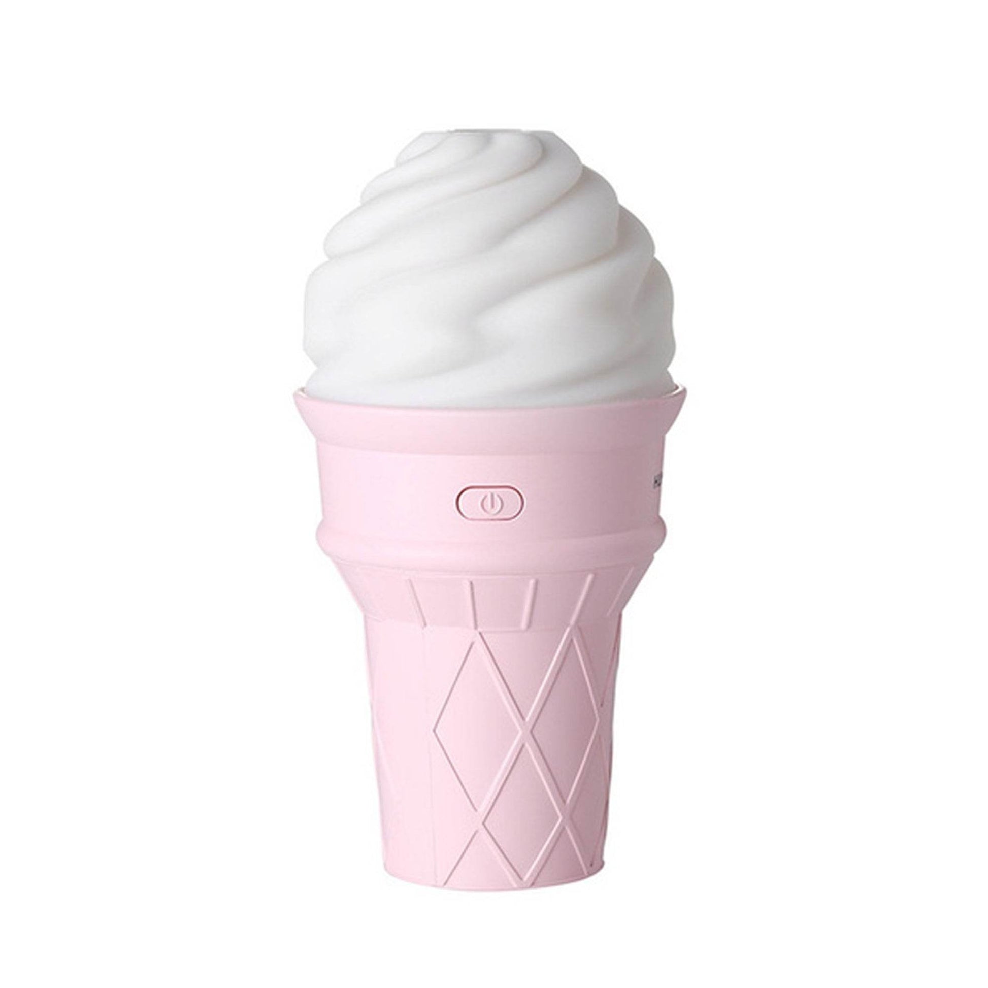Ice Cream Design LED Humidifier for Freshening Air & Fragrance (Multicoloured) - infinityexculsivestore.com