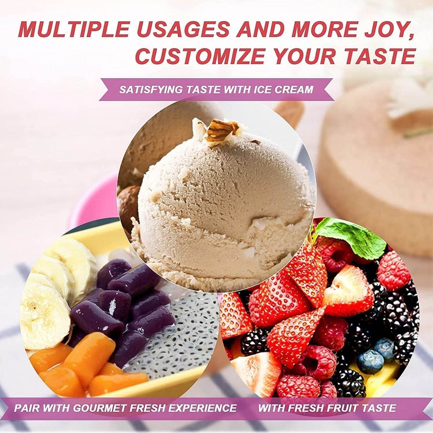 Ice-Cream Waffle Spoon Bowel Cup Set | Premium ice Cream Set | Ice-Cream Bowel with Spoon | 12 units Couple Bowl Set | Brown Box - infinityexculsivestore.com