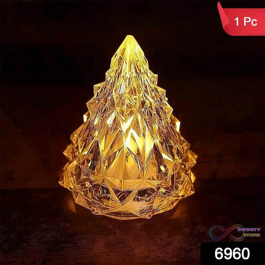 Iceberg / Pyramid Candlelight Tea Light (1 Pc) - infinityexculsivestore.com