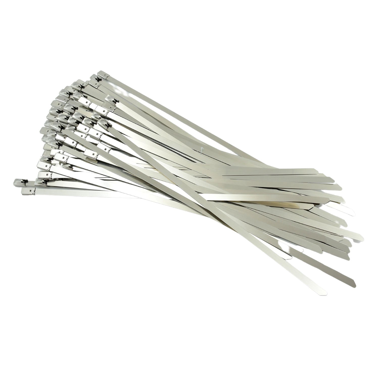 Stainless Steel Cable TIE Used for Solar, Industrial and Home Improvement Multipurpose HIGH Strength, Self - Locking Zip Ties, Multi - purpose Tie, Portable Rustproof 100Pcs Wide Application Zip Tie Set for Building (100 pcs Set / 4.6x200MM) - infinityexculsivestore.com