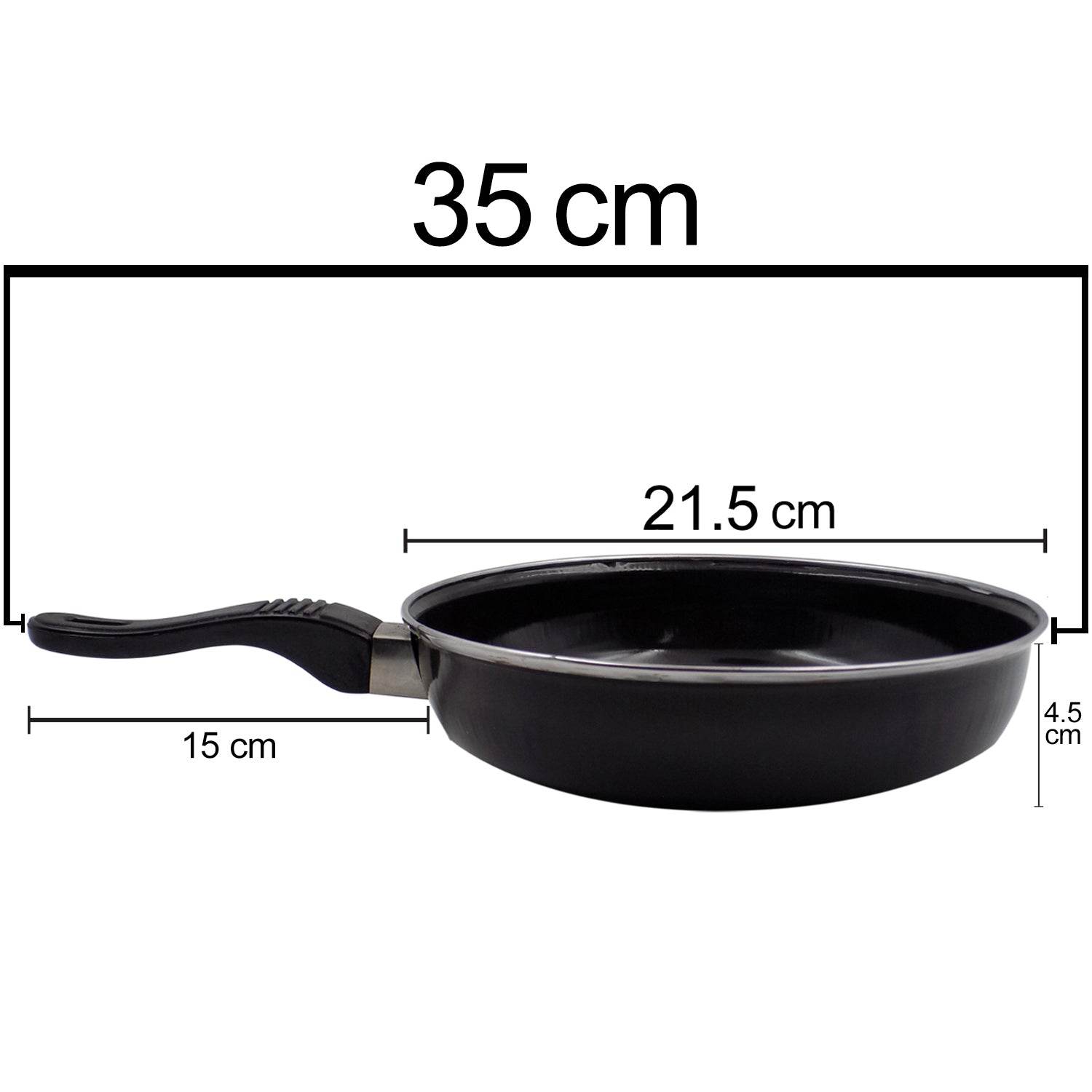 Induction Base Hard Anodized Tadka Fry Pan Nonstick - infinityexculsivestore.com