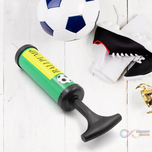 Inflator Air Ball Pump Soft Bouncing Ball Development Kids Toy, Sports Plastic Pump for Soccer, Basketball, Football, Volleyball Ball (17 Cm) - infinityexculsivestore.com