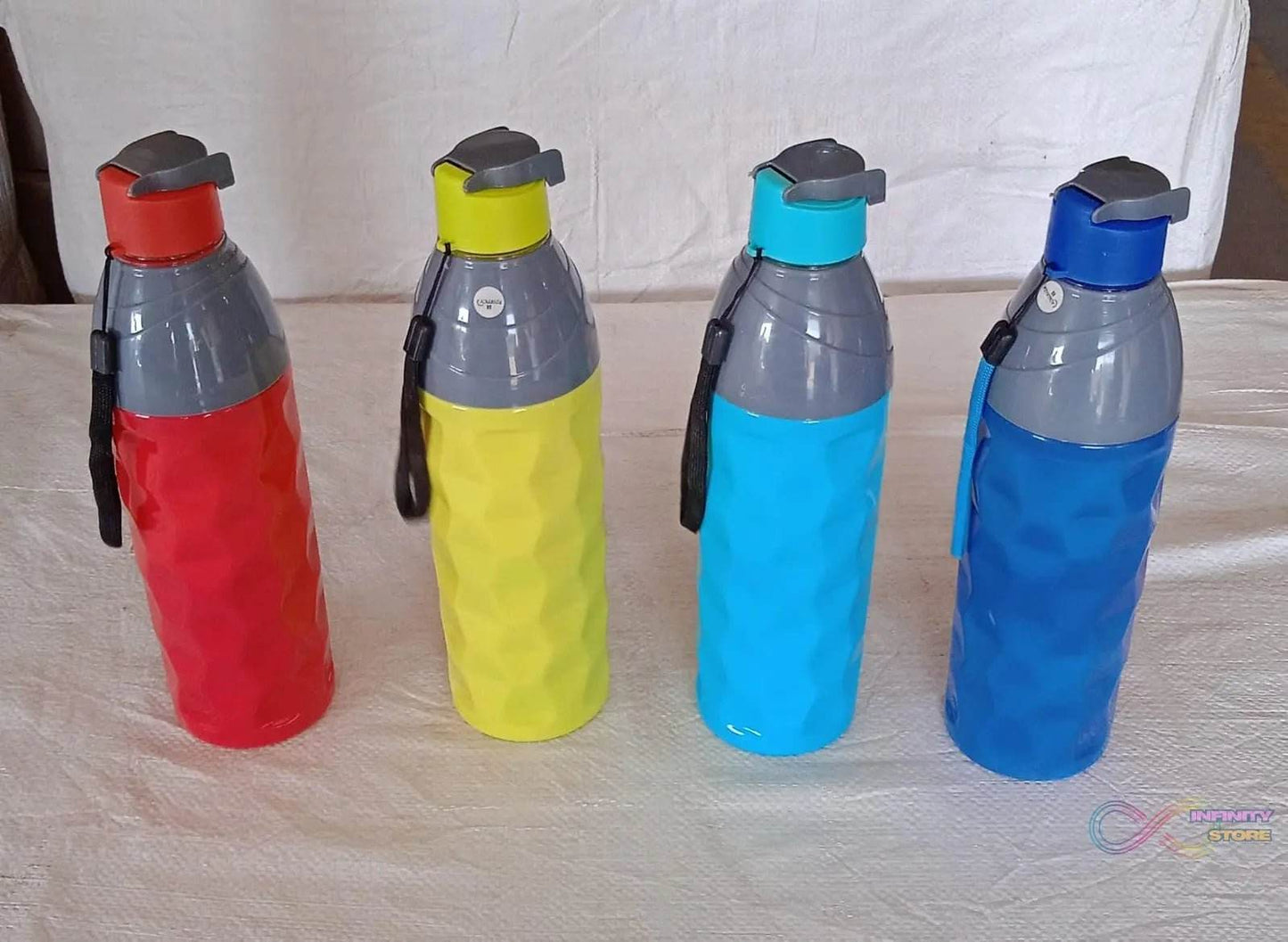 Insulated Sports Water Bottle with Dori (1.8L): Leakproof & BPA-Free (Mix Color) - infinityexculsivestore.com