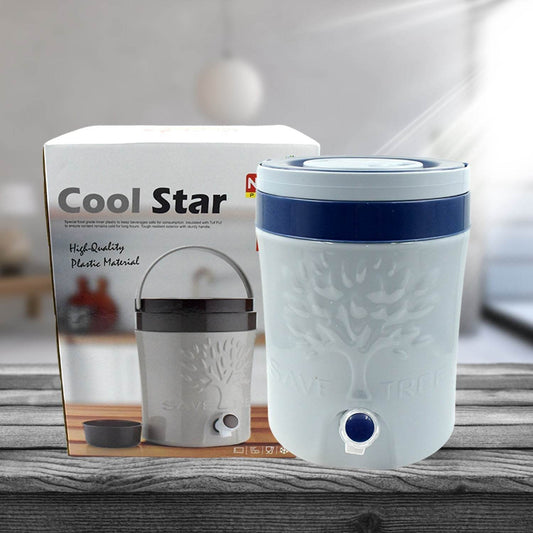 Insulated Water Jug with Tap (12000ml): Leakproof, Travel Cooler - infinityexculsivestore.com