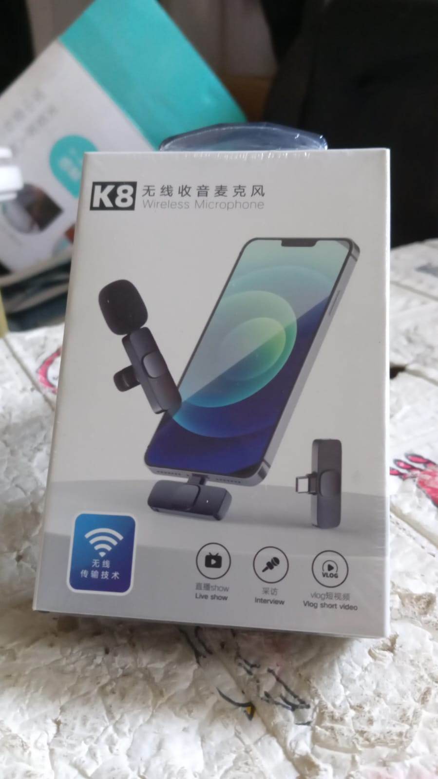 Intelligent Noise Cancelling Live Streaming Clip on Microphone for Type-C & for iPhone with Charging Mini Wireless Lapel Collar Microphone - infinityexculsivestore.com