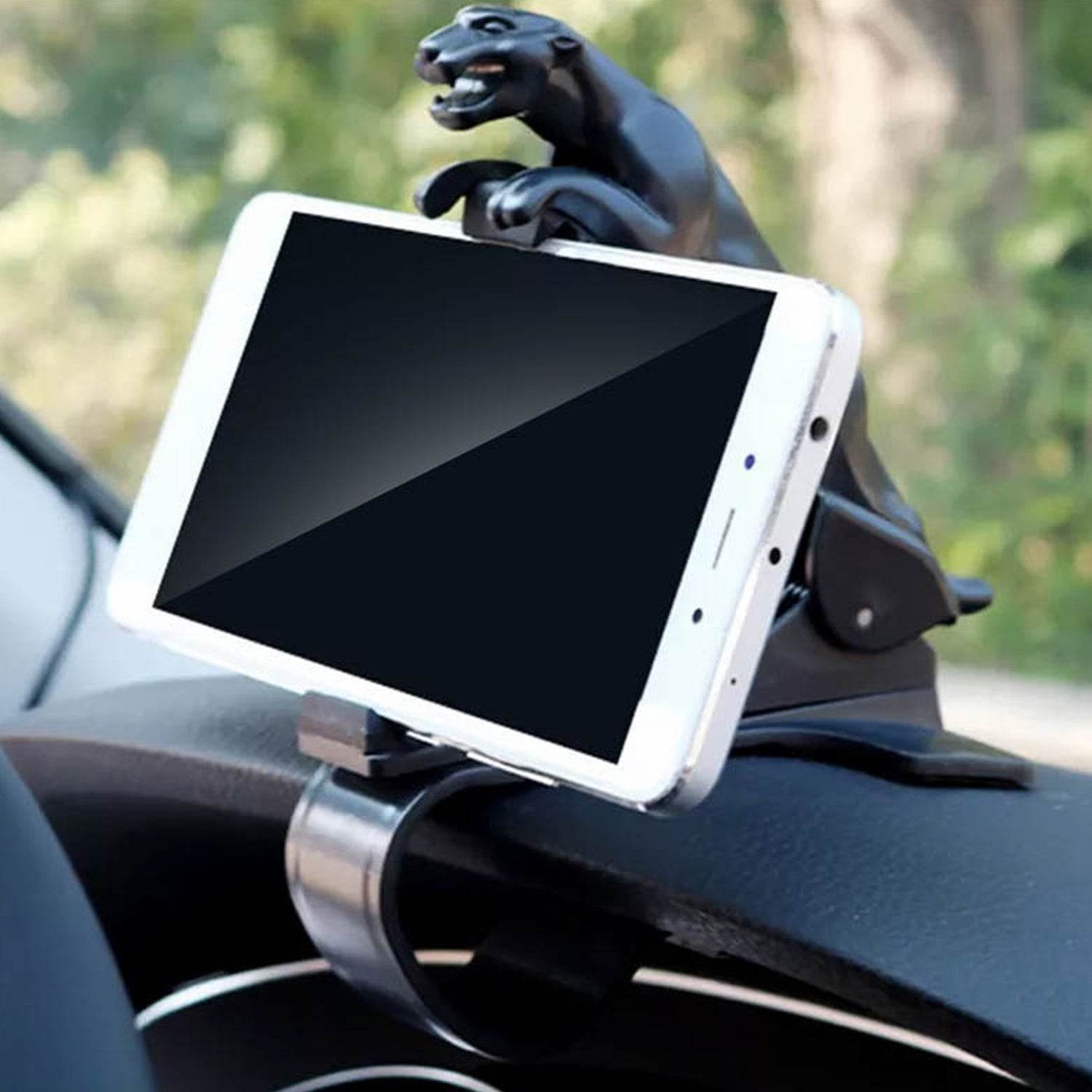 Jaguar Leopard Shape Plastic Phone Clip, Mobile Phone Holder For Car Use - infinityexculsivestore.com