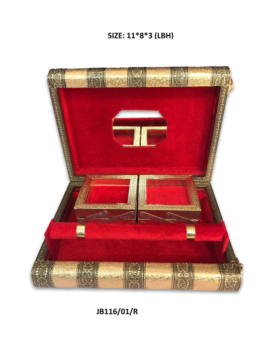 Jewellery Jewel Boxes Storage Box Organizer Gift Box for Women Necklace Earring Set Bangles Churi Gift for Women - infinityexculsivestore.com