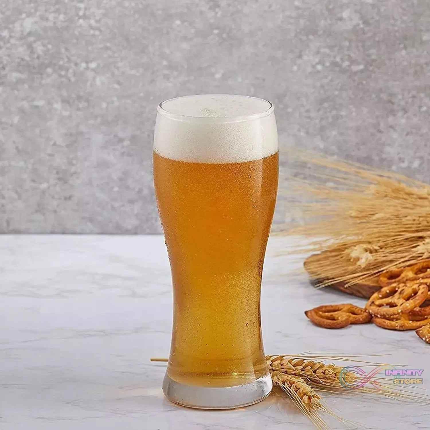 Juice water Glass Tumbler Pure Glass (6 Pcs Set) - infinityexculsivestore.com