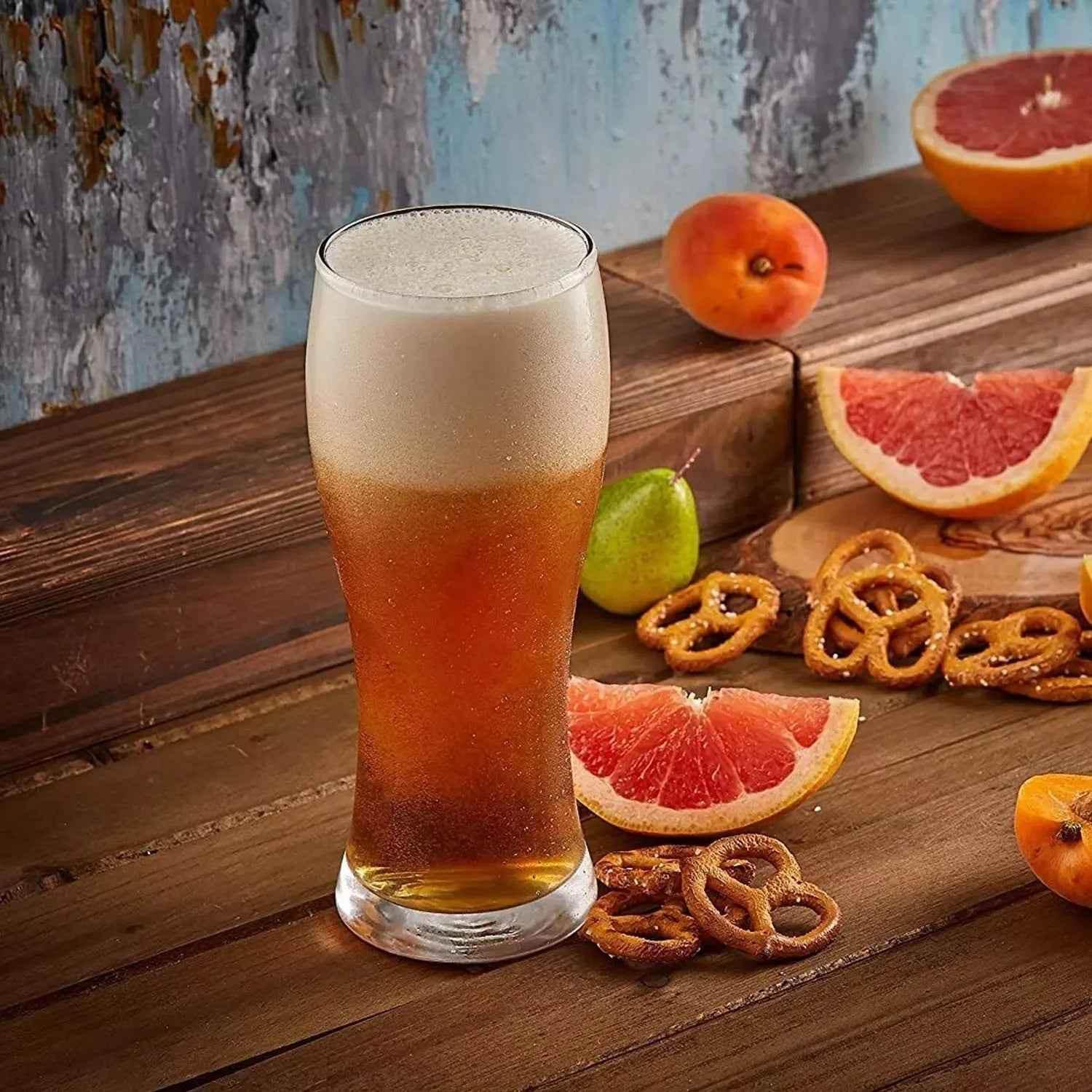 Juice water Glass Tumbler Pure Glass (6 Pcs Set) - infinityexculsivestore.com