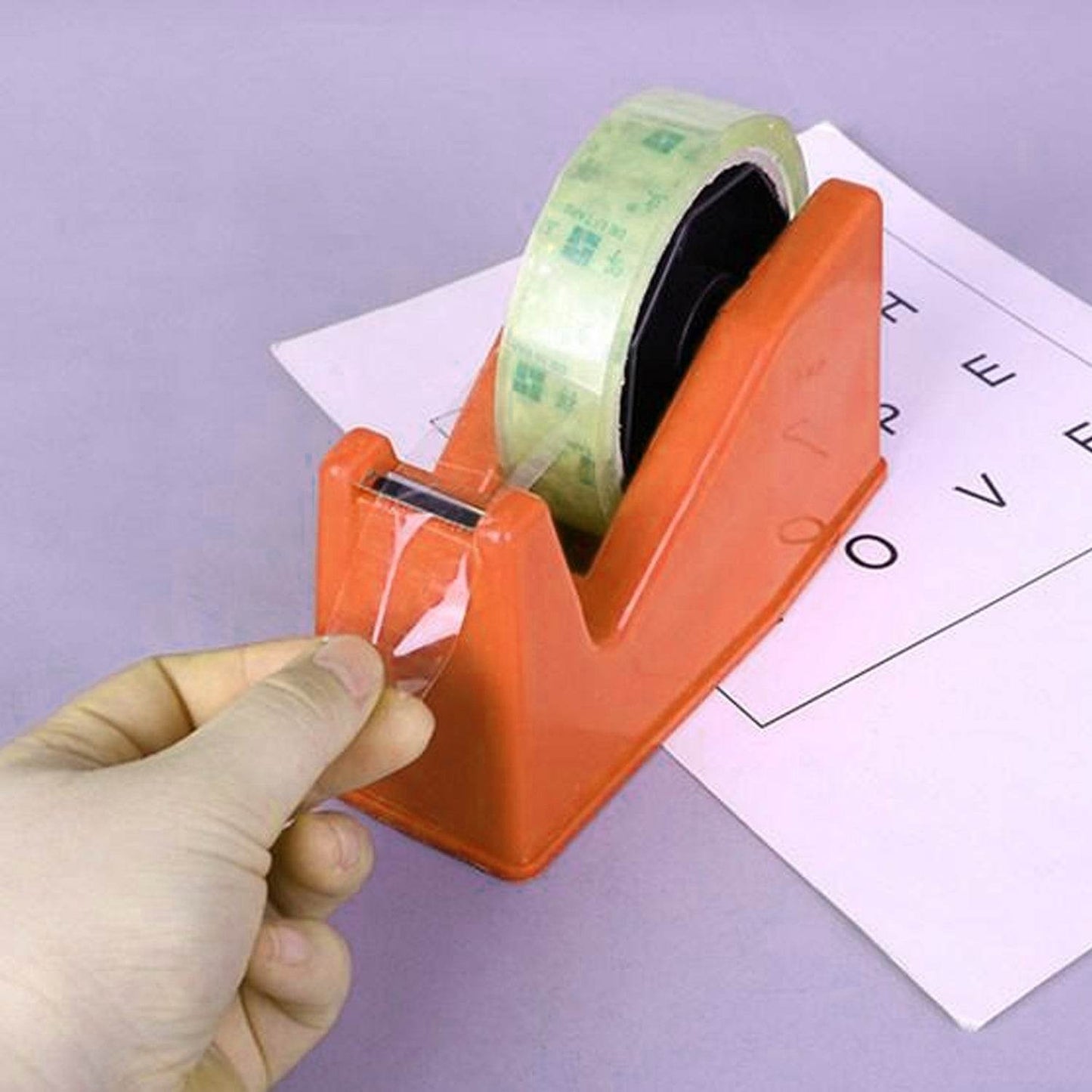 Jumbo Tape Dispenser used in all kinds of household and official places for holding and cutting tapes etc. - infinityexculsivestore.com