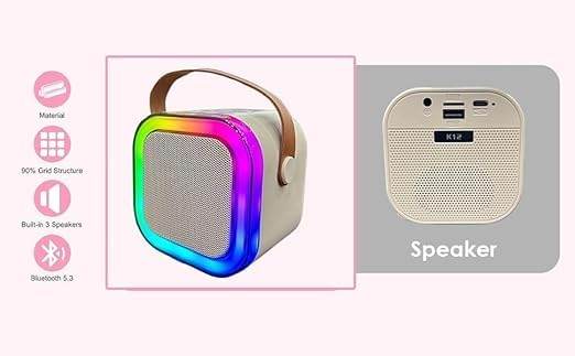 Karaoke Machine for Kids and Adults, Portable Bluetooth Mini Karaoke Microphone - infinityexculsivestore.com